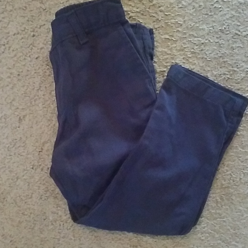 ✨ Boys Navy Twill Dress Pants
